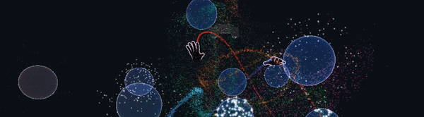 Animated screenshot of the Unity Editor during a polaris experience