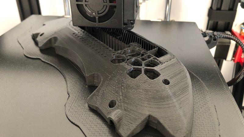 Printing the North Star headset lid.